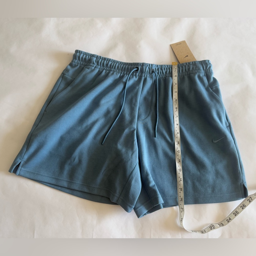 Nike Women's Blue Drawstring Athletic Shorts